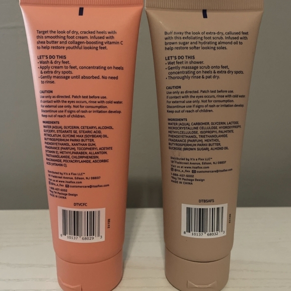 Spa Scentials Foot Cream and Scrub Set NWT - Picture 2 of 5